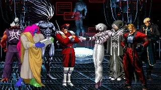 [KOF Mugen] Memorial - Boss Duel | Vega, Akuma, Neo, Gill vs Rugal, Orochi, Igniz, Goenitz [ 4vs4 ]