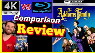 The Addams Family 4K UltraHD Blu Ray Review & Unboxing with Exclusive 4K vs Blu Ray Image Comparison