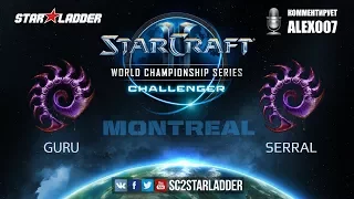 2017 WCS Challenger Montreal: Guru (Z) vs Serral (Z)