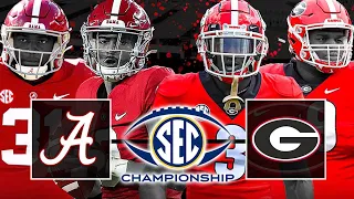 Alabama vs Georgia SEC Championship Highlights 2021