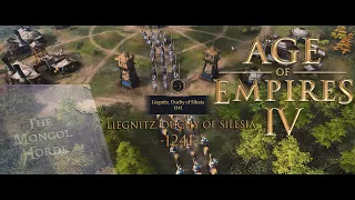 Age Of Empires IV | Mongol Empire | The Battle of Liegnitz | Walkthrough | ULTRAWIDE 4K | 2022