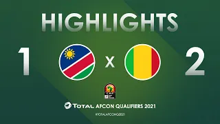 HIGHLIGHTS | Total AFCON Qualifiers 2021 | Round 4 - Group A: Namibia 1-2 Mali