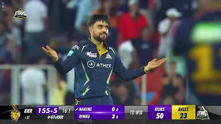 Gujarat Titans vs. Kolkata Knight Riders - Rashid khan | HIGHLIGHTS | TATA Indian Premier League