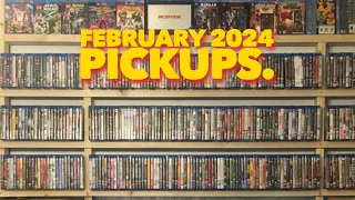 My February 2024 Blu Ray, DVD & VCD Pickups February 28th 2024.