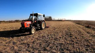 ZetorVlog-4-22/ Zetor 7011 a těžké brány Vláčení luk 2022/GoPro