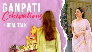 Ganpati Celebrations + Real Talk 🤍 | Aashna Hegde