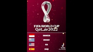 Indonesia masuk grup neraka piala dunia QATAR #shorts #pialadunia #shortvideo