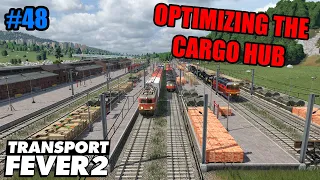 Optimizing the Cargo Hub! - Transport Fever 2