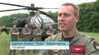 Apache-demoteam luchtmacht terug van weggeweest