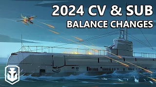 Massive Carrier & Submarine Changes Announced!
