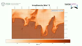 Canary Islands Irradiance forecast: 20240505