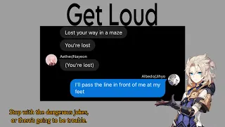 Get Loud | Genshin Impact Texts x TWICE