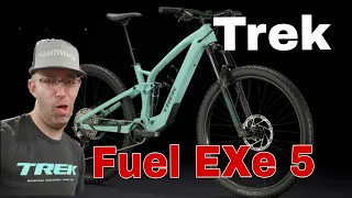 2024 Trek Fuel EXe 5 Aluminum EXe Walkaround Review with Spec and Actual Weight