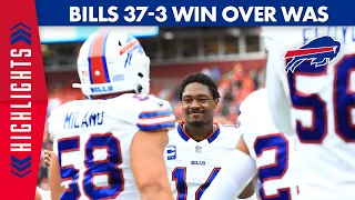 Buffalo Bills Highlights vs. Washington Commanders In Week 3 Win!