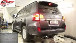 Toyota Land Cruiser 200 - ЗАМЕР МОЩНОСТИ чип-тюнинг от WINDE.RU