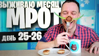 26 день😱 ВЫЖИВАЮ МЕСЯЦ на МРОТ (КОТЛЕТЫ)