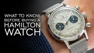 What to Know Before Buying A Hamilton Watch (History, Collection Overview, & Top Picks)