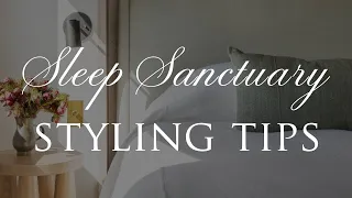 How to Design a SLEEP SANCTUARY | Our Top 8 BEDROOM Insider Styling Tips for 2024