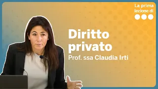 La Prima lezione di Diritto Privato - Claudia Irti