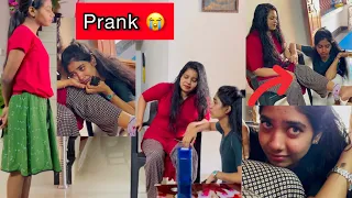 Prank😭വാവ മമ്മിടെ കാലൊടിച്ചു😱ഉണ്ണി കോളേജ് വിട്ട് വരുമ്പോ കണ്ടത് 🥺😭Vlog/493❤️