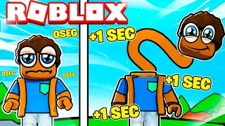 Roblox But EVERY SECOND YOUR NECK GROWS!
