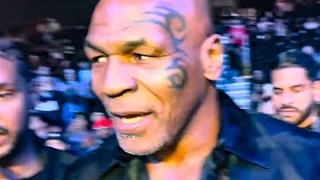 Mike Tyson PULLS UP to Devin Haney vs Ryan Garcia like a LEGEND as fans go WILD in BROOKLYN