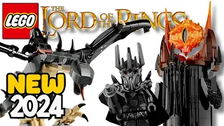 NEW LEGO Lord of the Rings Barad-dûr & Fell Beast Sets REVEALED