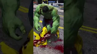 THE INCREDIBLE HULK VS TEAM HULK - EPIC BATTLE #Shorts