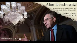 Alan Dershowitz | Cambridge Union