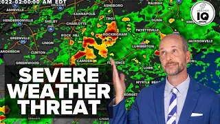 Brad Panovich VLOG: Severe weather threat in Charlotte, NC Wednesday