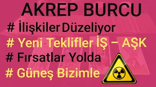 AKREP BURCU TAROT FALI - EX PARTNER - AŞK - PARA - İŞ - HİLE VE İHANET