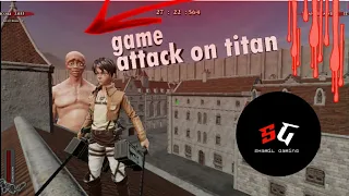 upin ipin menjadi titan!!! . GUEDIN ATTACK ON TITAN FAN GAME