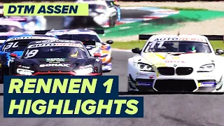 Verrücktes Rennen! | Assen DTM Rennen 1 | Highlights