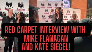 Interviewing the Masters of Horror Mike Flanagan and Kate Siegel!