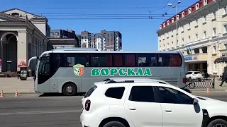 Автобус ФК "Ворскла" в Рівному