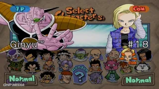 All Characters Unlocked - Dragon Ball Z - Budokai [PS2] - Gameplay