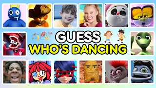Guess The Meme And Who's Dancing  Nidal Wonder, Ishowspeed, Caine, Crazy Frog, Bamboo Panda