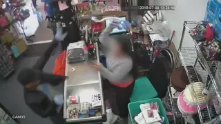 Woman Fights Off Armed Robber With Pricing Gun