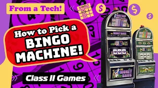 HOW TO Pick a Bingo Machine! 🎰 From a Tech ‼️ Class 2 game tips plus live play ⭐️
