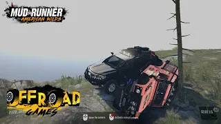 Spintires: MudRunner DEFENDER VS Land Cruiser 200 SERIES