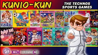 A Look at ALL the Kunio-kun Technos Japan Sports Games | Kim Justice