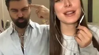 Aleksey Chumakov & Elina Chaga - Тут и там (Smule duet for karaoke)