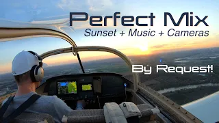 Beautiful Sunset Flight Over Burlington + Fabulous Cool Instrumental + GoPro Cameras | 4K