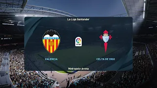 PES 2021 | Valencia CF vs Celta De Vigo - Spain La Liga | 20/02/2021 | 1080p 60FPS
