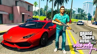 ВОЗВРАЩЕНИЕ В ВАЙС СИТИ С ТОММИ ВЕРСЕТТИ В ГТА 5 МОДЫ! VICE CITY ОБЗОР МОДА В GTA 5! ИГРЫ ВИДЕО MODS