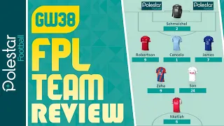 FPL GW38 TEAM REVIEW | Gameweek 38 | Fantasy Premier League Tips