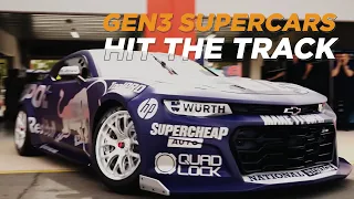 Red Bull Ampol Racing and PremiAir Racing hit the track in Gen3 Supercars.