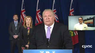 Premier Doug Ford and Ontario ministers provide COVID-19 update – June 1, 2020