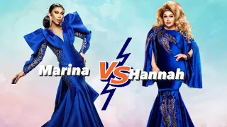 Marina summers vs Hannah Conda  / RuPaul’s Drag Race UK vs The World season 2 episode 5