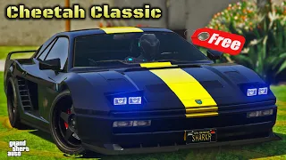 Cheetah Classic NEW PODIUM CAR | Review & Best Customization | GTA Online | Ferrari Testarossa | NEW